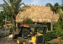 Custom built tiki huts